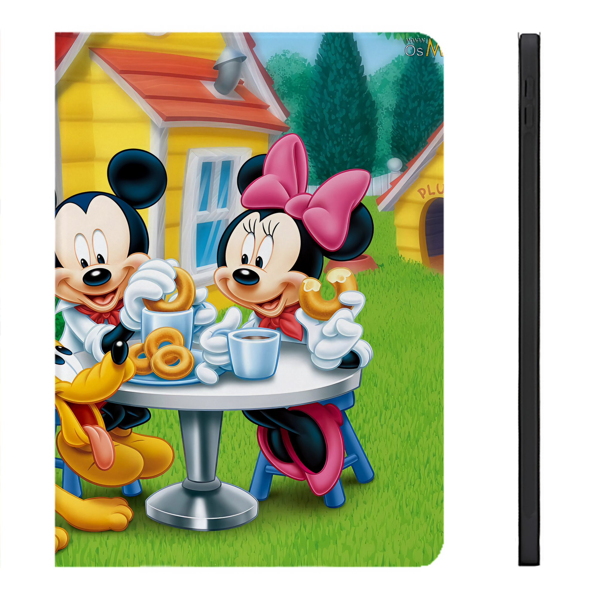 （画像用） ミッキーマウス Mickey Mouse IPadケース ペンホルダー付き ブックスタイルデザイン
